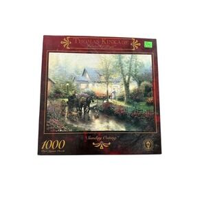 Ceaco Thomas Kinkade Sunday Outing 1000 Piece Jigsaw Puzzle Boxed‎ NIB